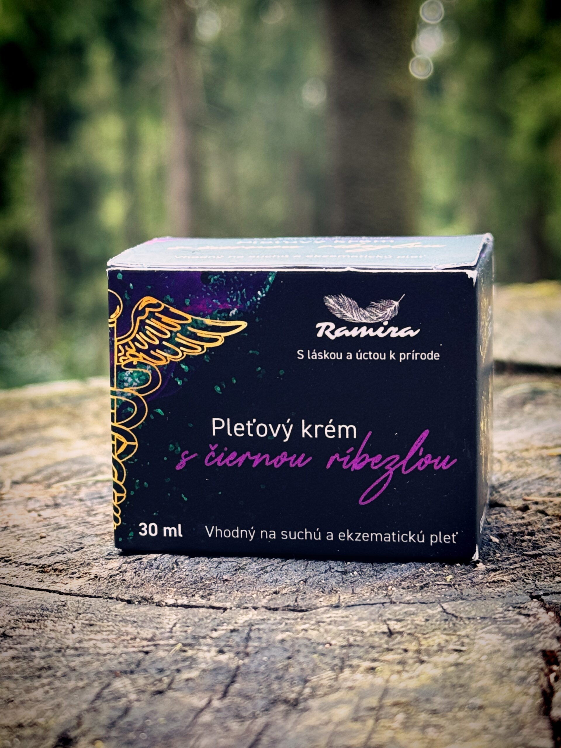 PRÍRODNÝ PLEŤOVÝ KRÉM S ČIERNOU RÍBEZĽOU – NA SUCHÚ A EKZEMATICKÚ POKOŽKU